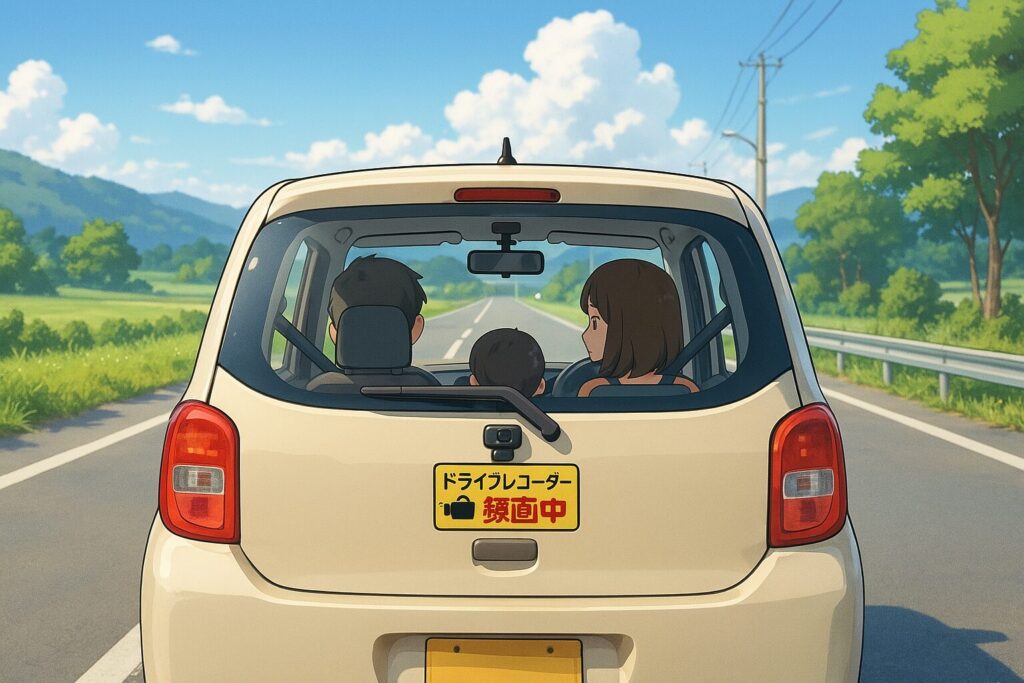 車に「録画中」ステッカーはなぜつける？